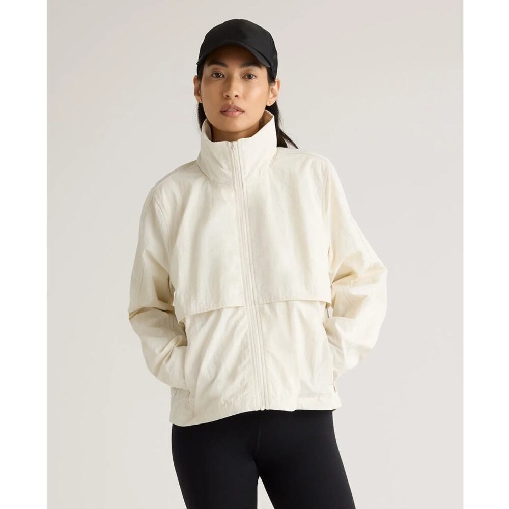 Quince Water Repellant Windbreaker Jacket Cream Tofu XL